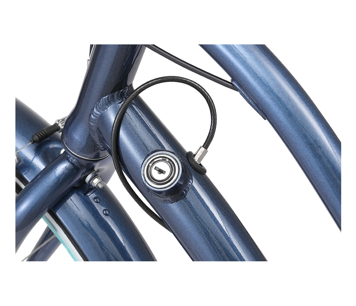 sixthreezero EVRYjourney Women's Casual Edition 7-Speed w/ Integrated Cable Lock