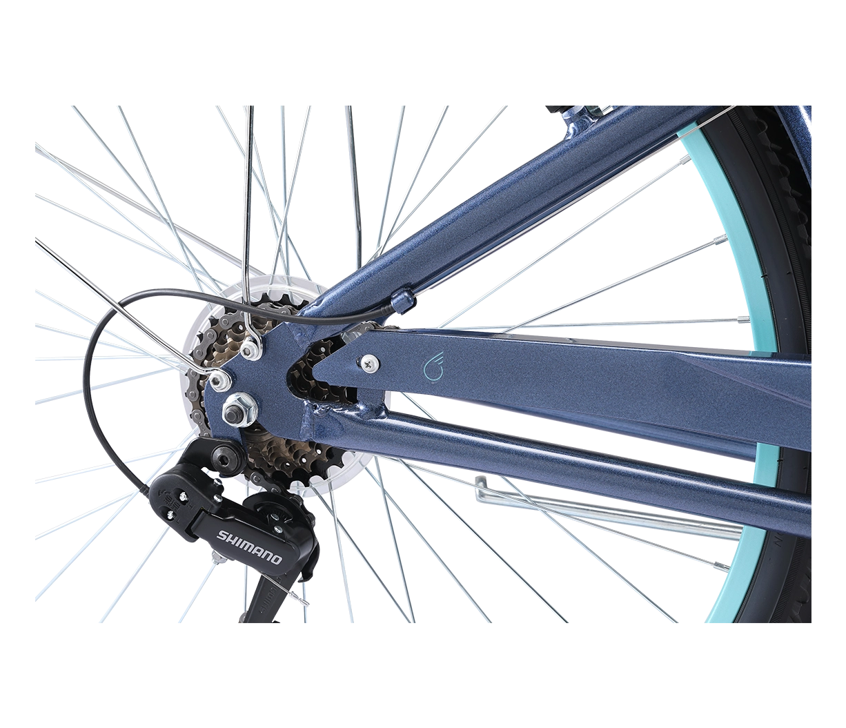sixthreezero EVRYjourney Women's Casual Edition 7-Speed w/ Integrated Cable Lock