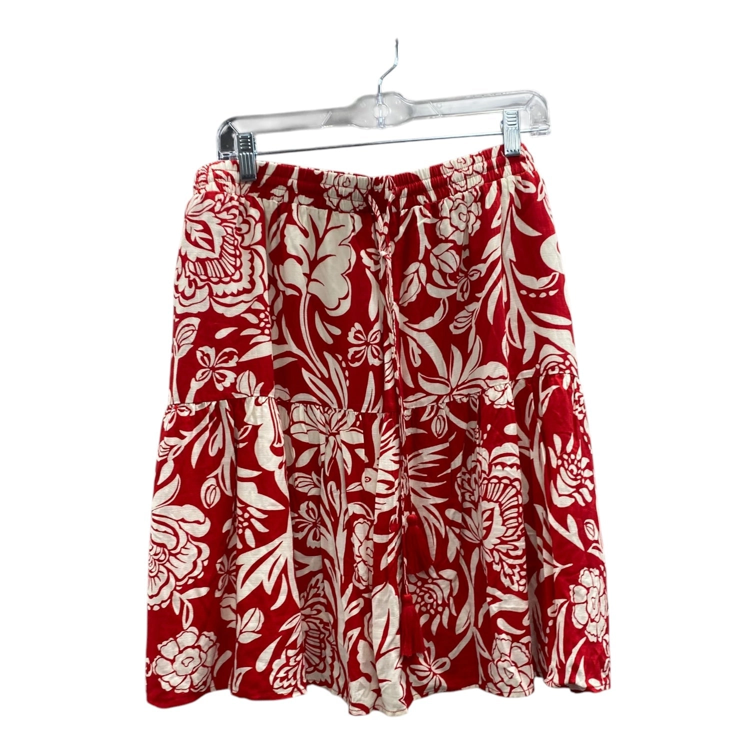 Skirt Mini & Short By Knox Rose In Red & White, Size:16