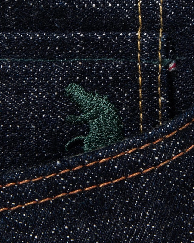 Studio D'Artisan GZ-012 'Godzilla Great Monster War' 18oz Selvedge Regular Straight Mens Jeans - Onewash