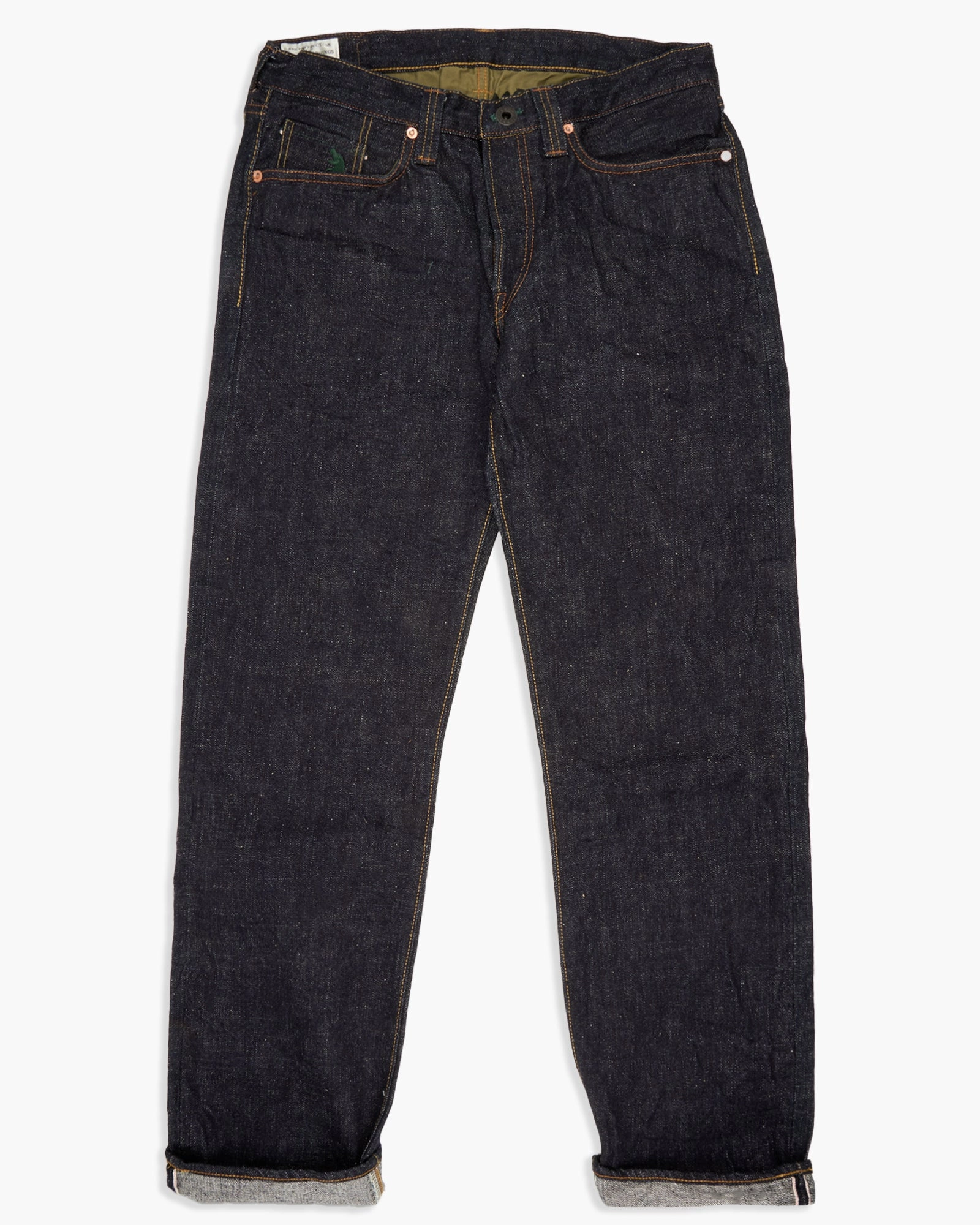 Studio D'Artisan GZ-012 'Godzilla Great Monster War' 18oz Selvedge Regular Straight Mens Jeans - Onewash