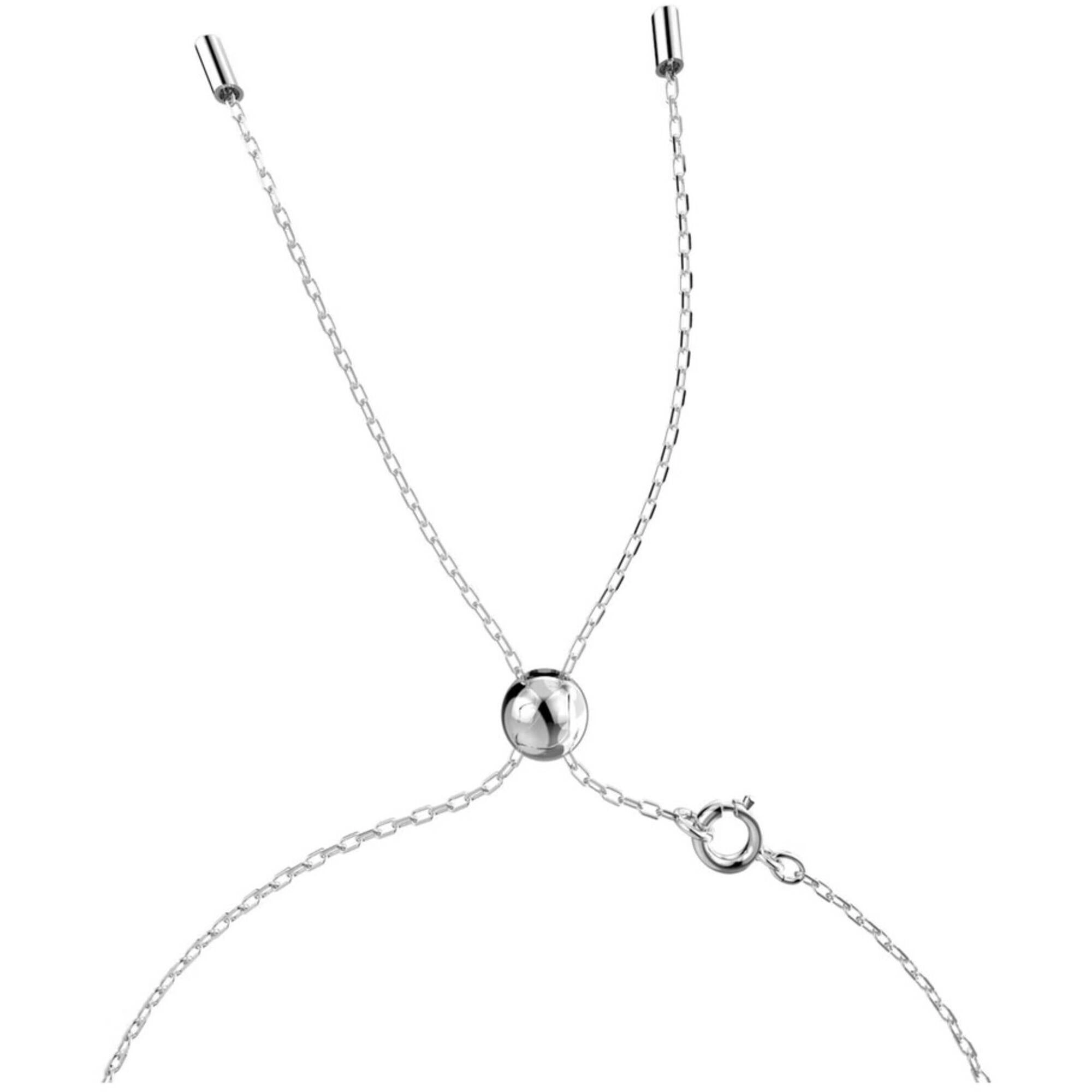 Swarovski Women's Necklace - Chroma Octagon Cut Crystal with Rhodium Plated | 5608647