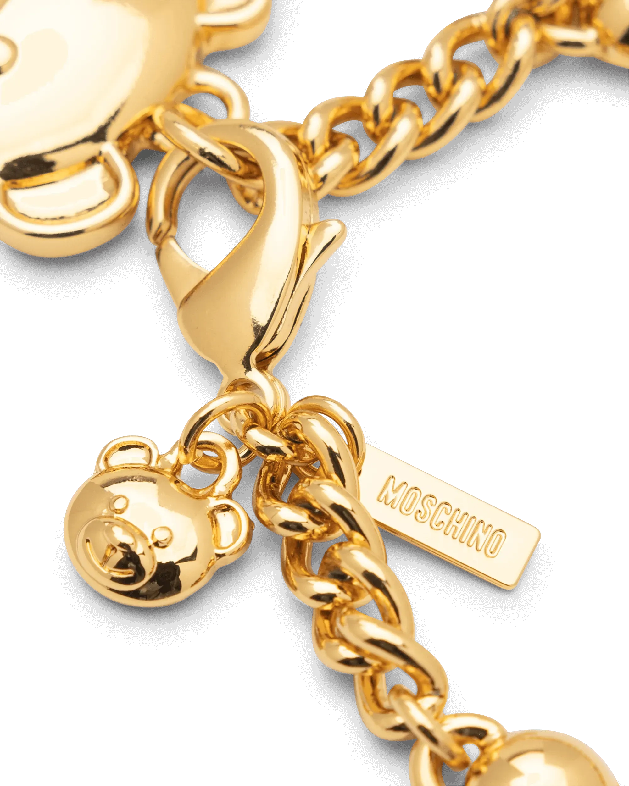 Teddy Bear Charm Chain Bracelet