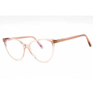 Tom Ford Women's Eyeglasses - Pink/Other Plastic Full Rim Cat Eye Frame | FT5743-B 074