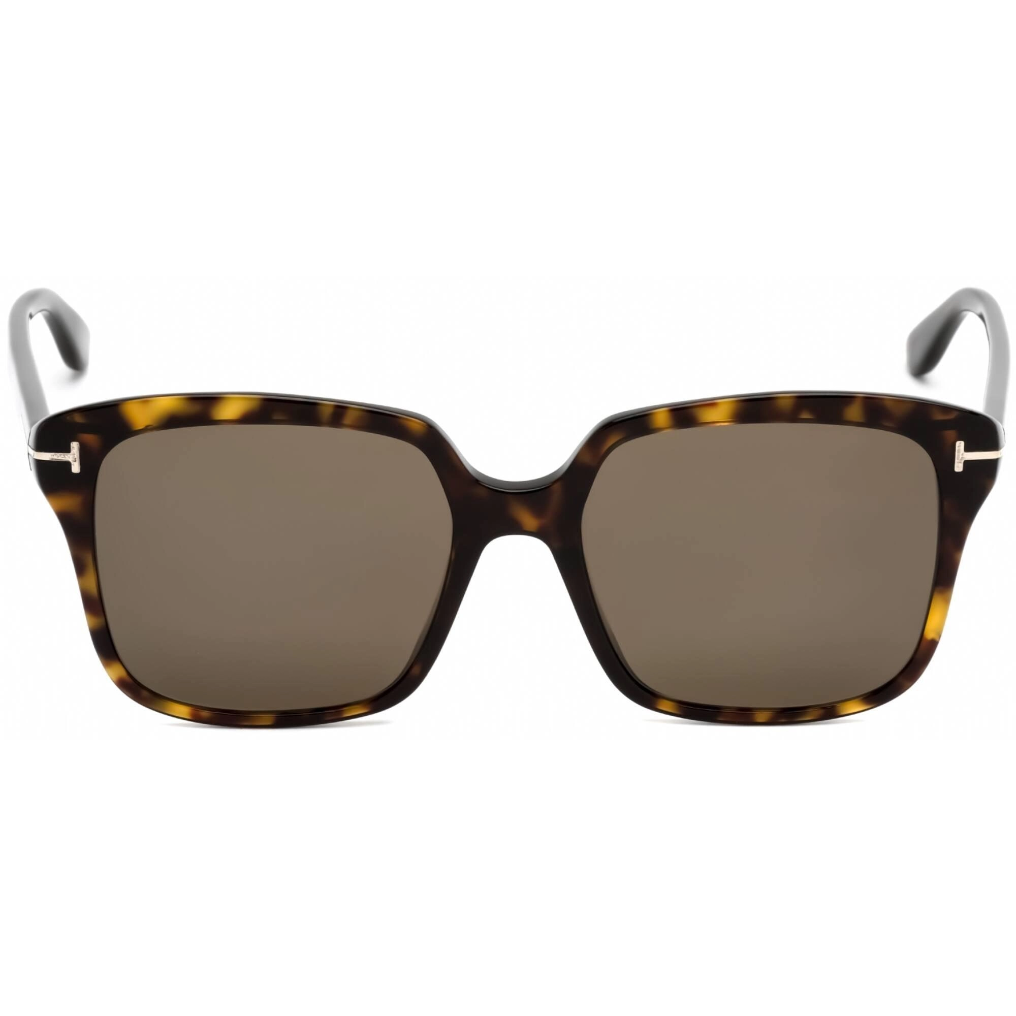 Tom Ford Women's Sunglasses - Full Rim Dark Havana Rectangular Shape | FT0788 52H