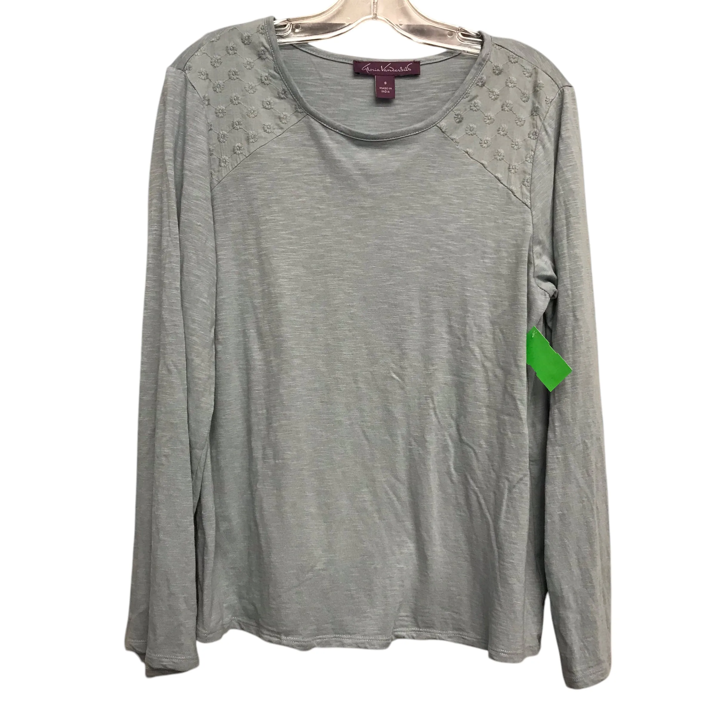 Top Ls Basic By Gloria Vanderbilt In Green, Size:S
