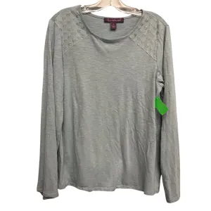 Top Ls Basic By Gloria Vanderbilt In Green, Size:S