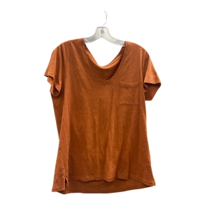 Top Ss Basic By Madewell In Orange, Size:L