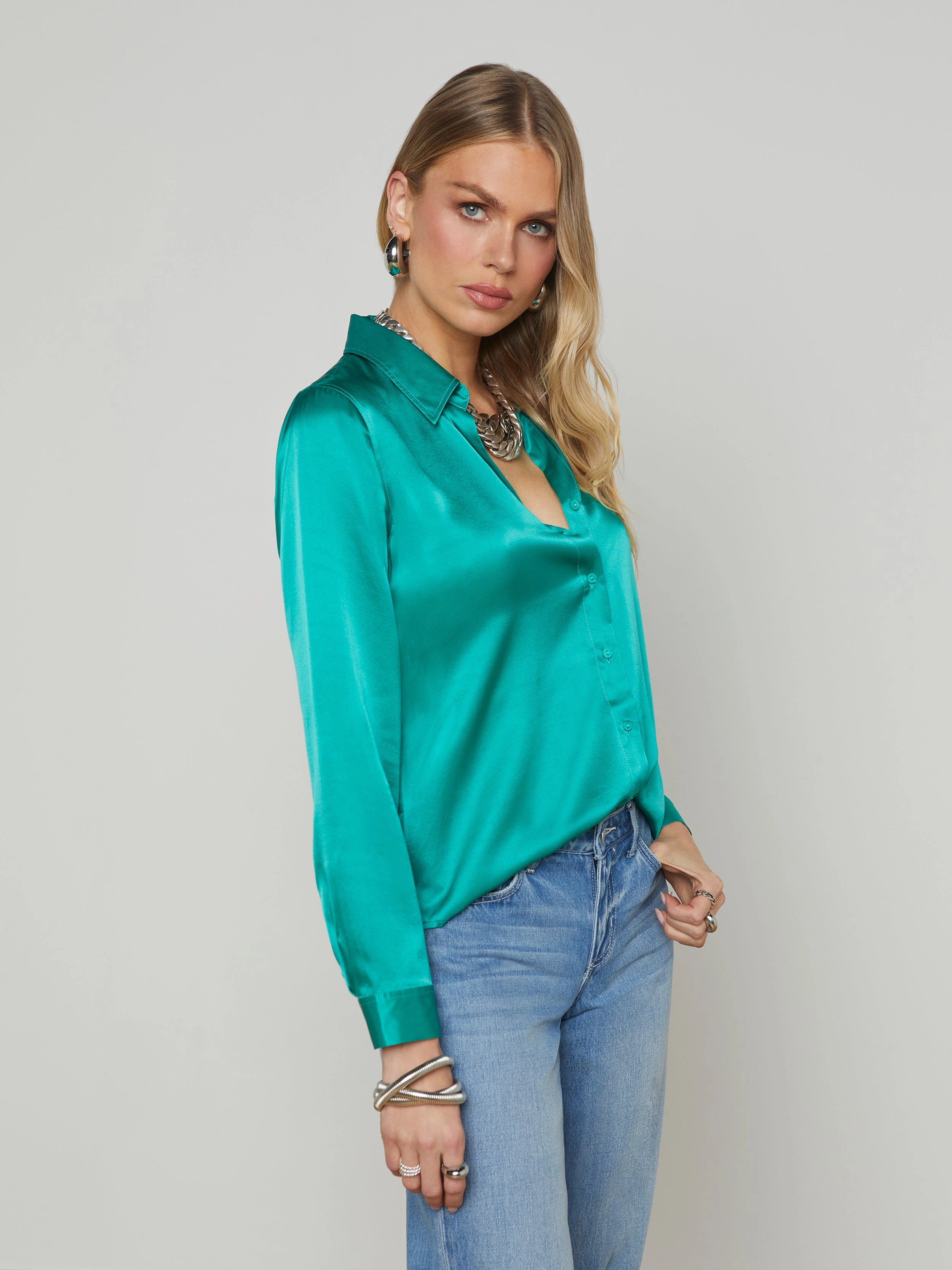 Tyler Silk Blouse