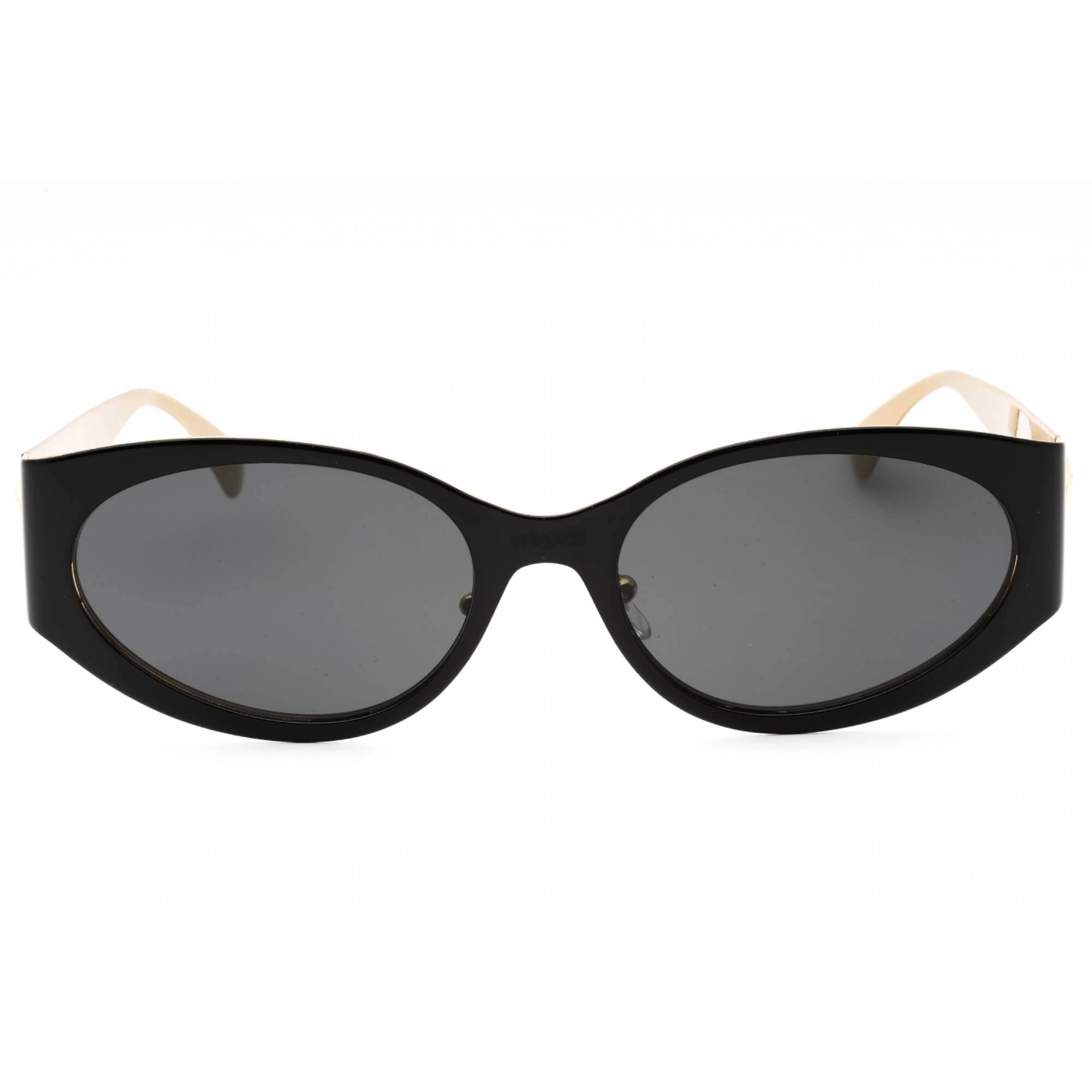 Versace Women's Sunglasses - Black Metal Cat Eye Shape Full Rim Frame | 0VE2263 143387