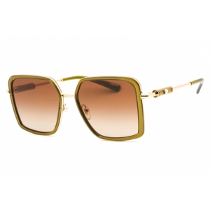 Versace Women's Sunglasses - Transparent Green/Gold Plastic Frame | 0VE2261 150913