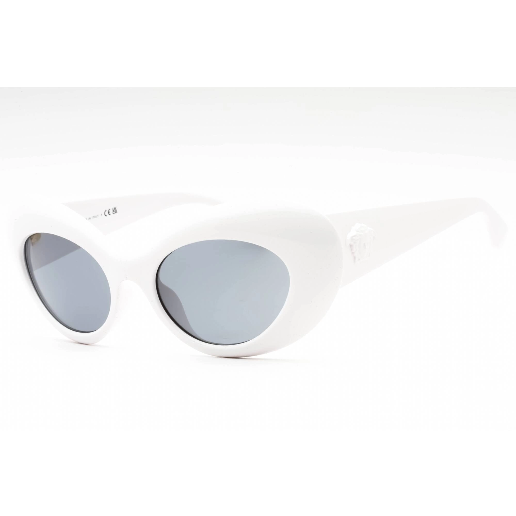 Versace Women's Sunglasses - White Plastic Cat Eye Full Rim Frame | 0VE4456U 314/1