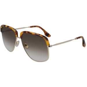 Victoria Beckham Women's Sunglasses - Gold/Tortoise | VICTORIA BECKHAM VB201S 716
