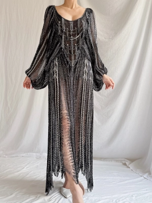 Vintage MALI Spain Knit Dress - OSFM