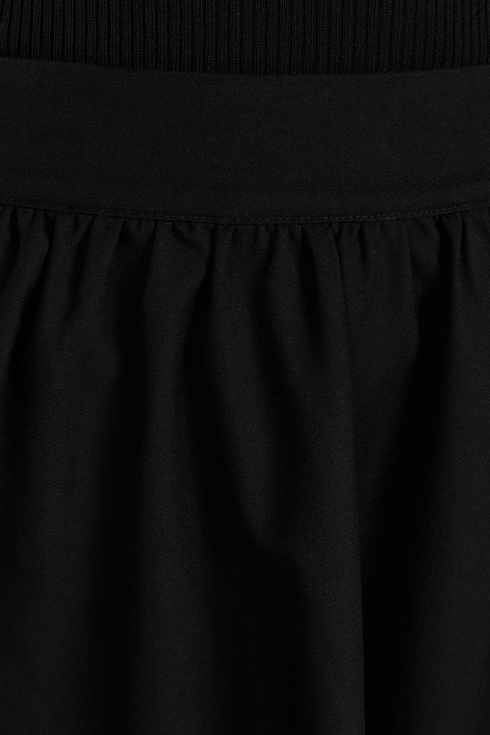 WILLOW BLACK MIDI SKIRT