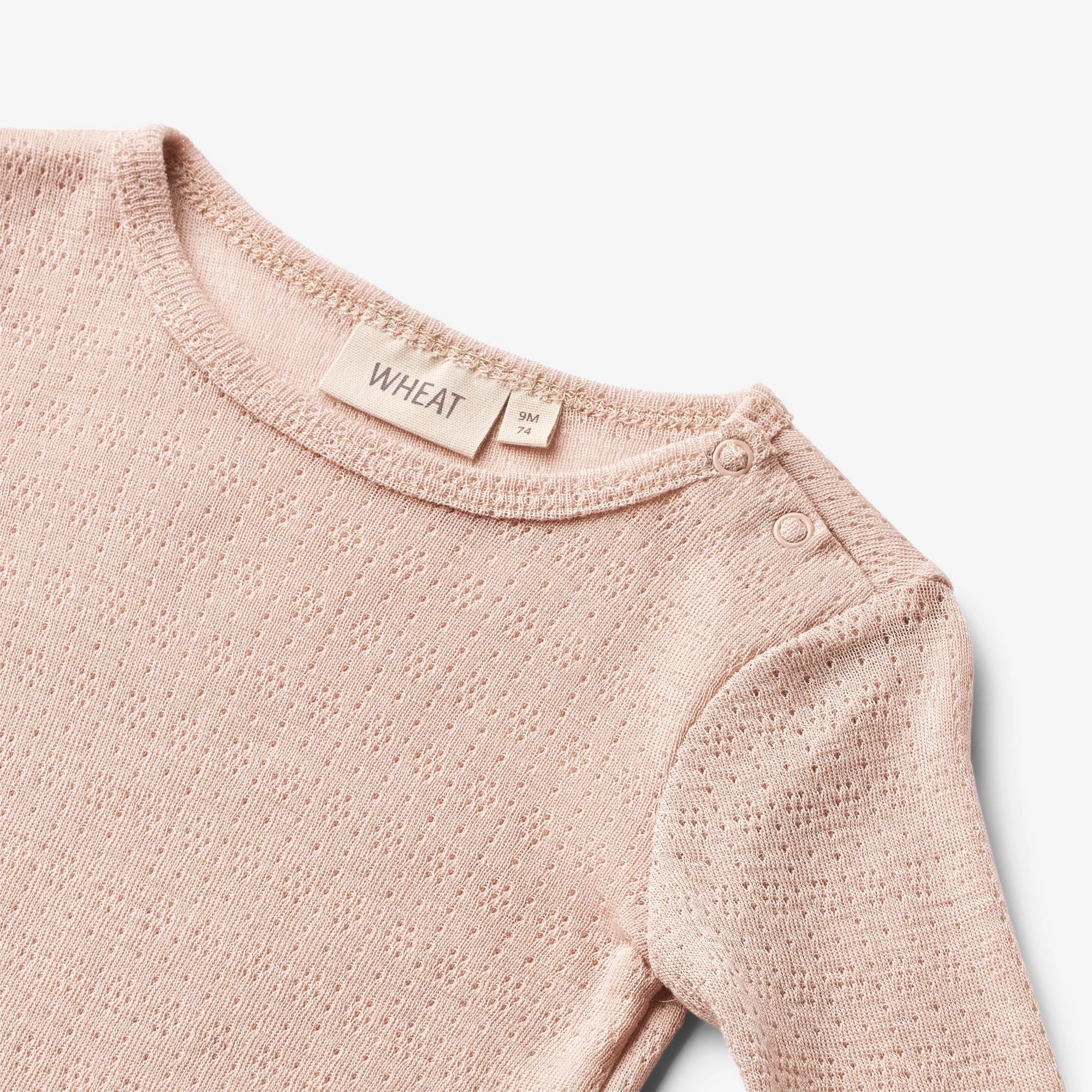 Wool Silk Body L/S Liea - pale lilac