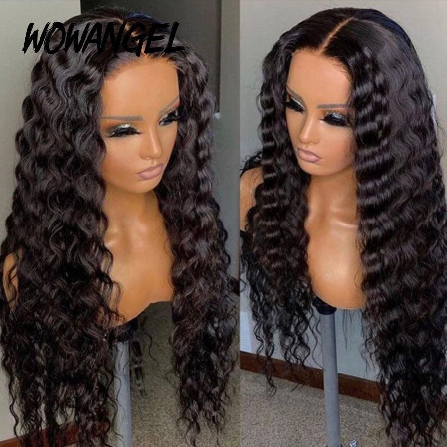 WOWANGEL Wear & Go 5X5 Skinlike Real HD Lace Closure Wig Loose Deep Wave