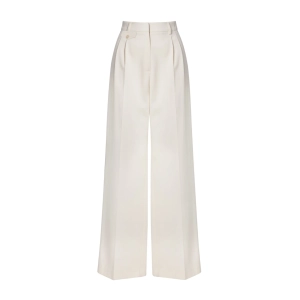 Yana Tailored Wide Pant White
