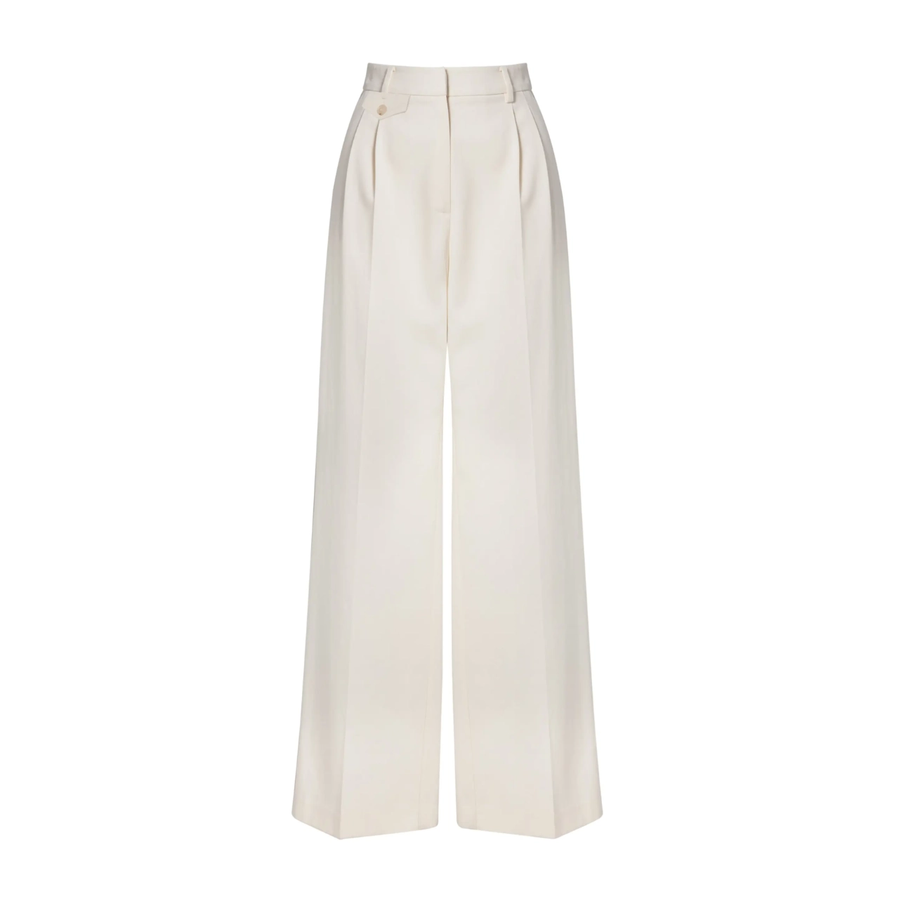 Yana Tailored Wide Pant White